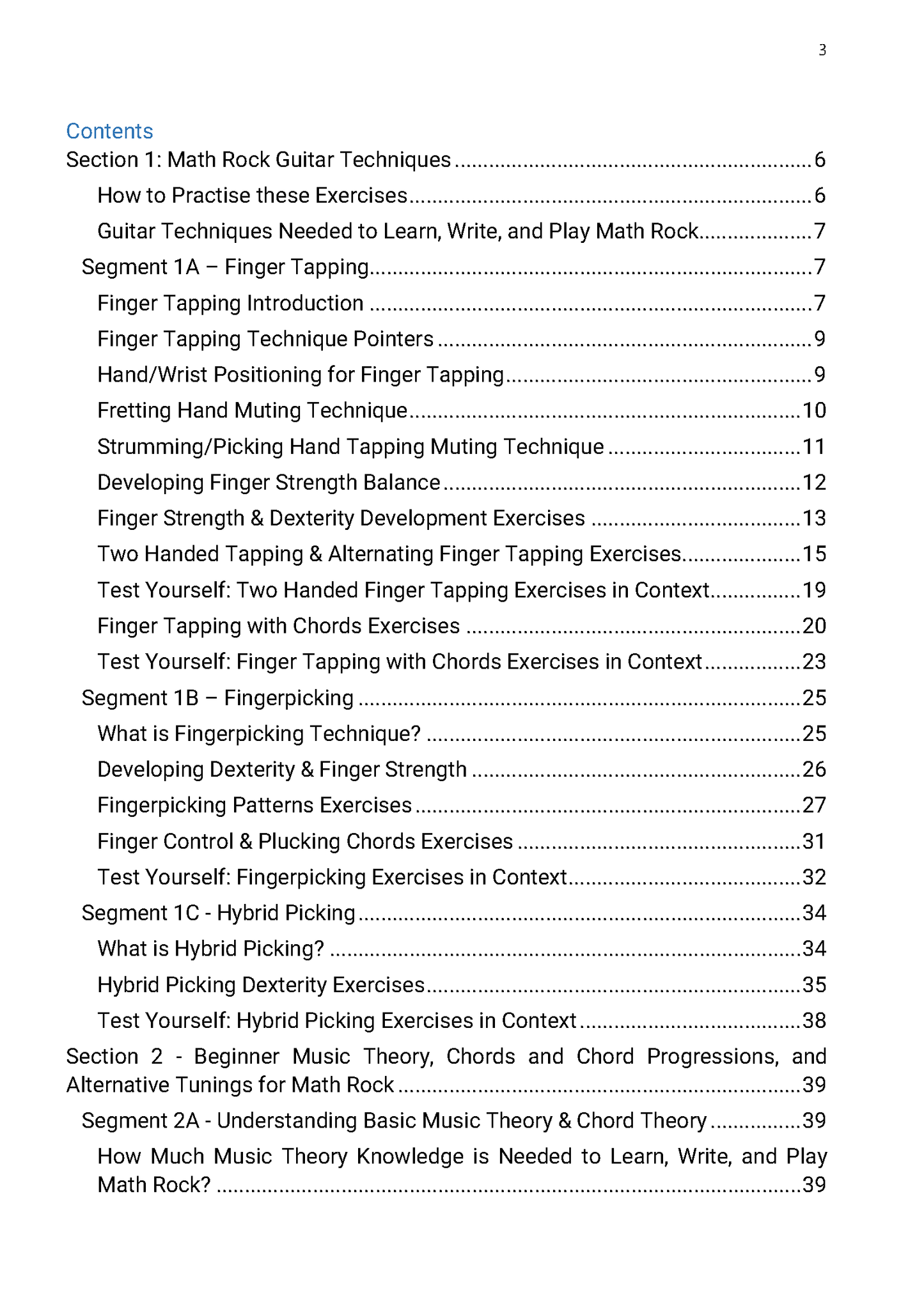 Math Rock Guitar Essentials eBook