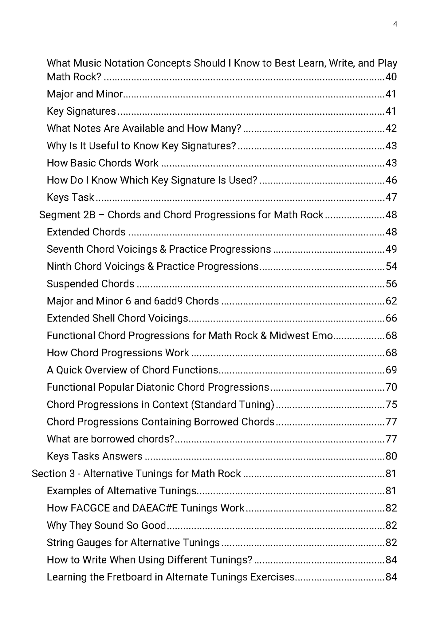 Math Rock Guitar Essentials eBook