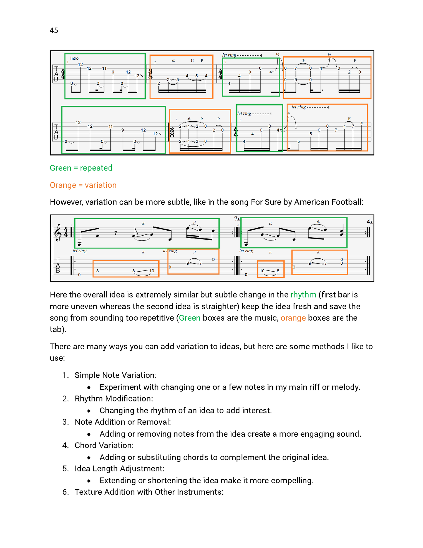 A Guitarist's Guide to FACGCE
