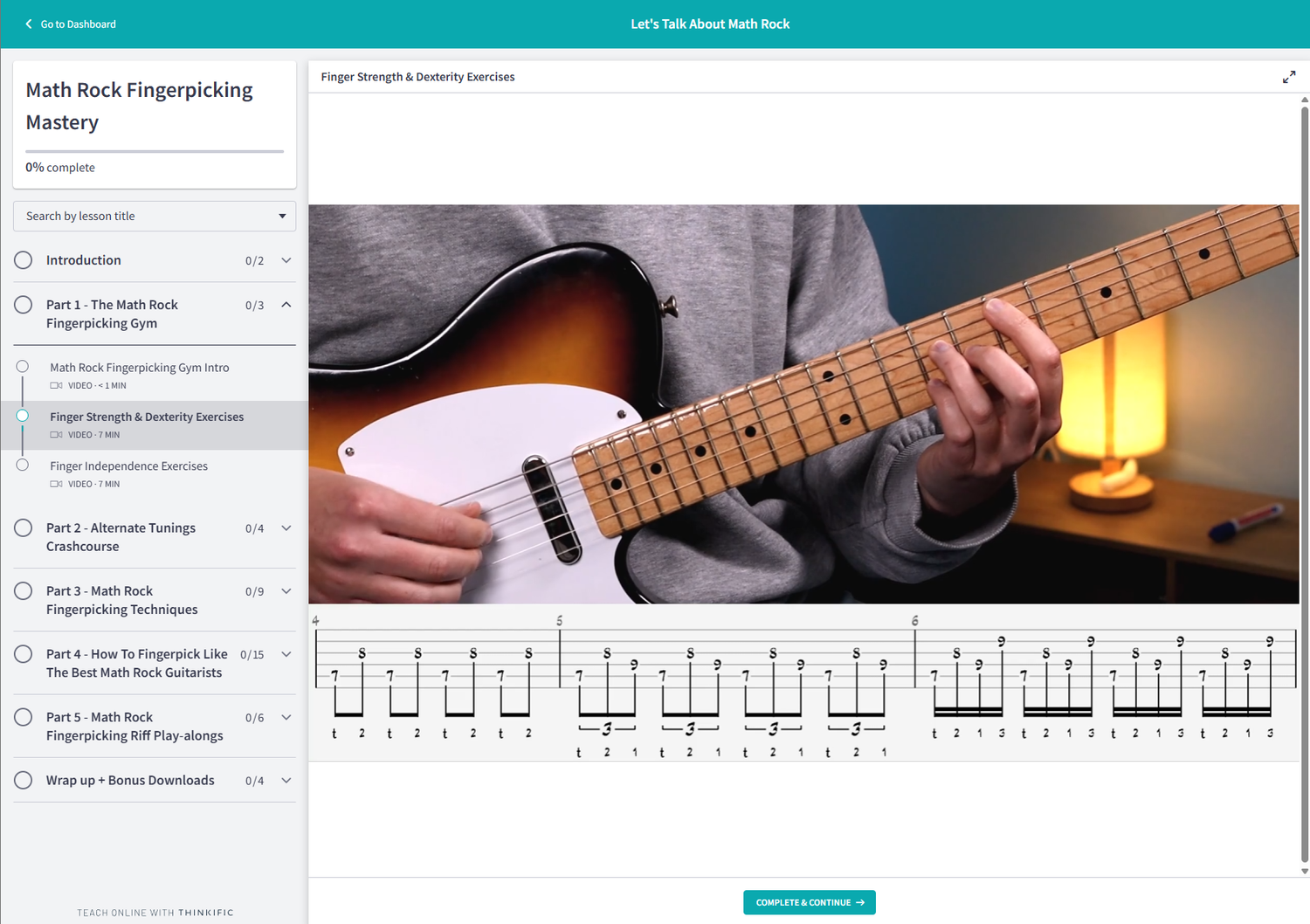 Math Rock Fingerstyle Mastery – Let's Talk About Math Rock