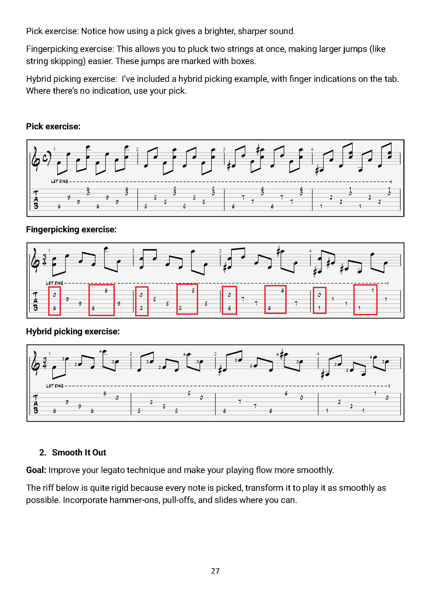 A Guitarist's Guide to FACGCE eBook