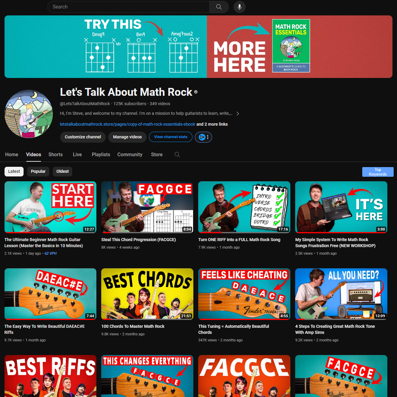 About us – Let's Talk About Math Rock